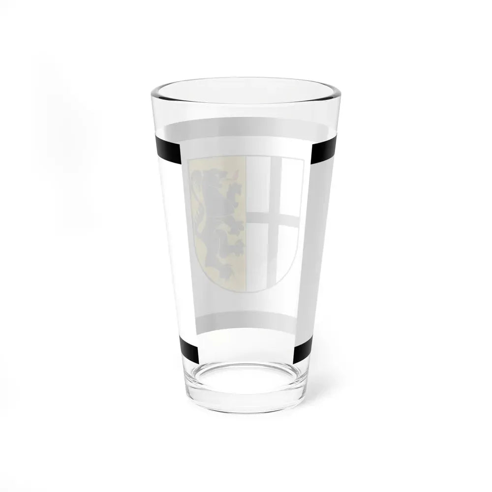 Flag of Rhein Kreises Neuss Germany - Pint Glass 16oz - Go Mug Yourself