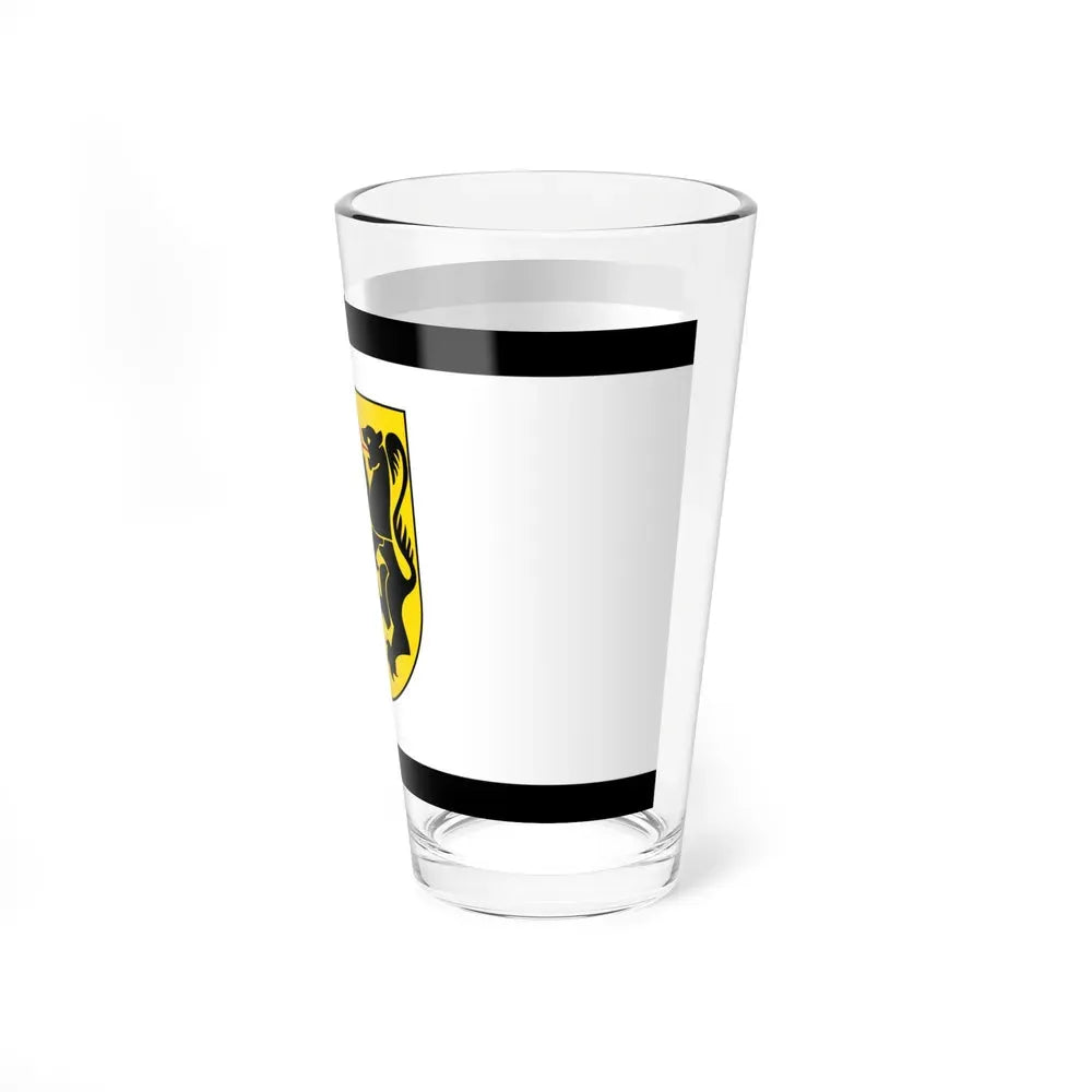 Flag of Rhein Kreises Neuss Germany - Pint Glass 16oz - Go Mug Yourself