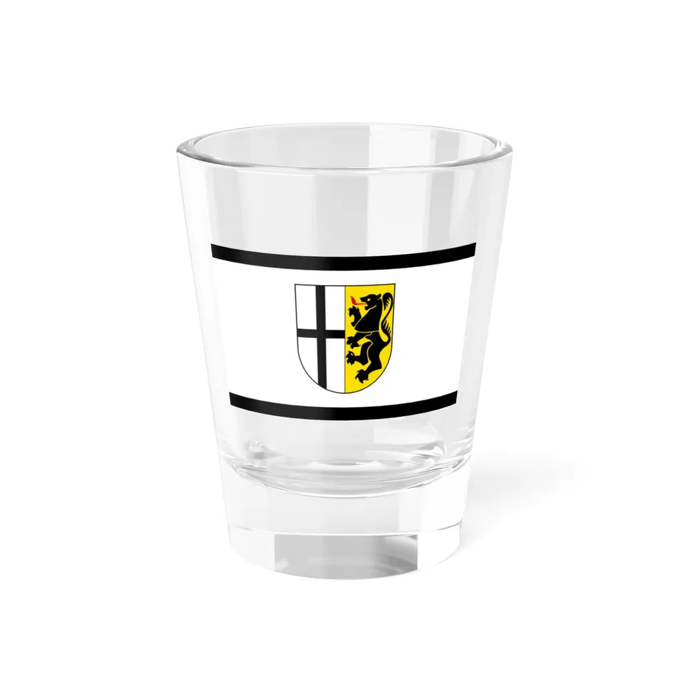 Flag of Rhein Kreises Neuss Germany - Shot Glass 1.5oz 1.5oz - Go Mug Yourself