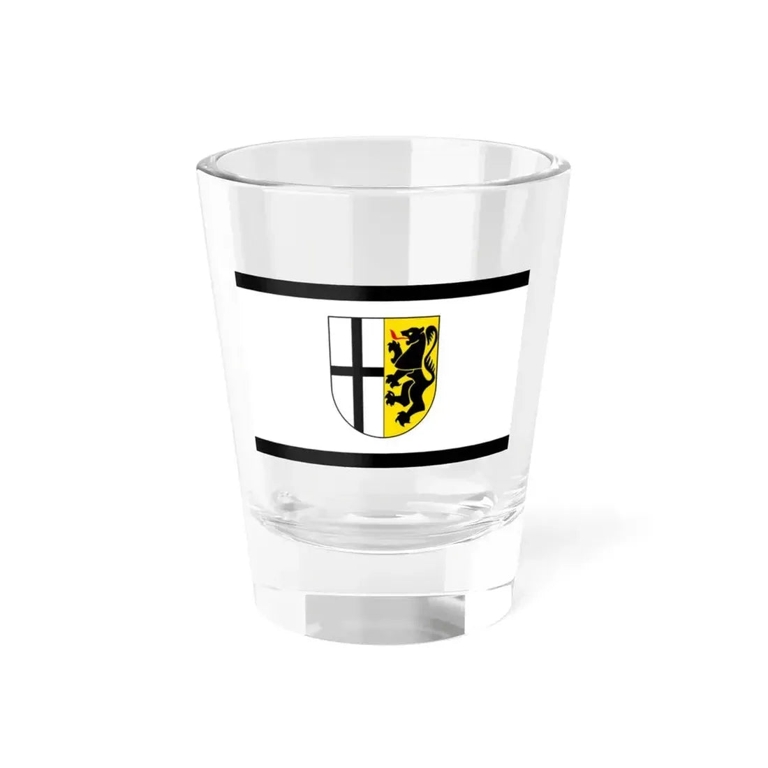 Flag of Rhein Kreises Neuss Germany - Shot Glass 1.5oz 1.5oz - Go Mug Yourself