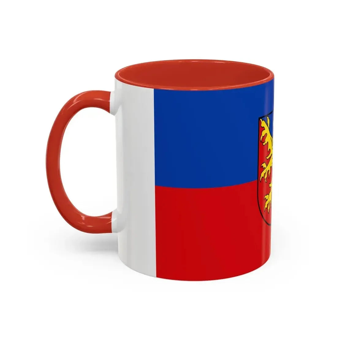Flag of Rhein Lahn Kreis Germany - Accent Coffee Mug - Go Mug Yourself