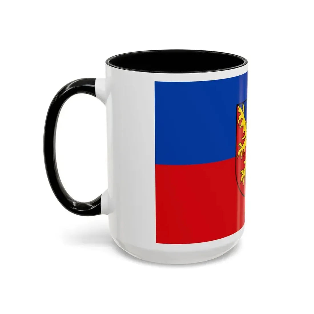 Flag of Rhein Lahn Kreis Germany - Accent Coffee Mug - Go Mug Yourself