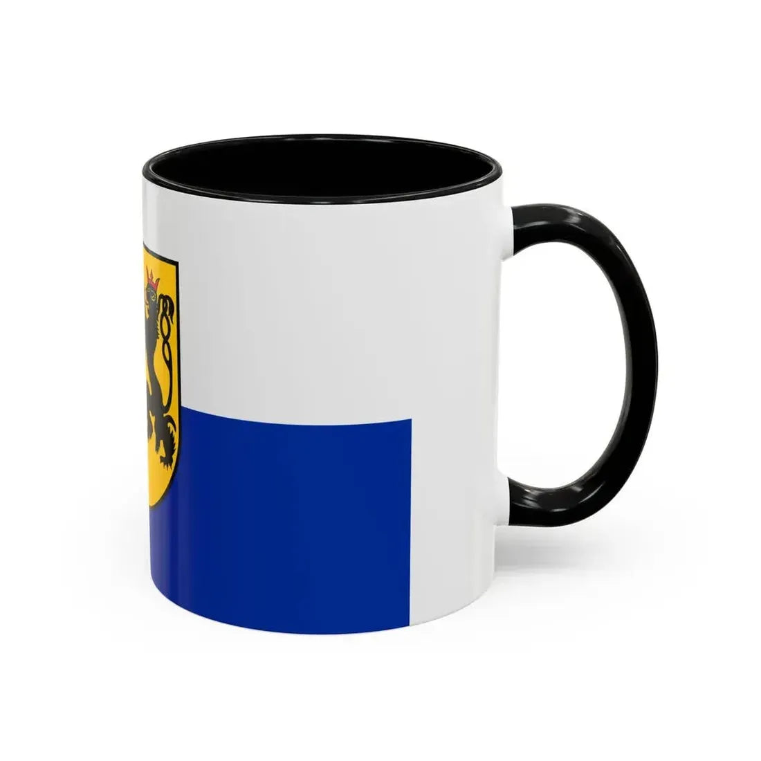 Flag of Rhein Neckar Kreis Germany - Accent Coffee Mug - Go Mug Yourself