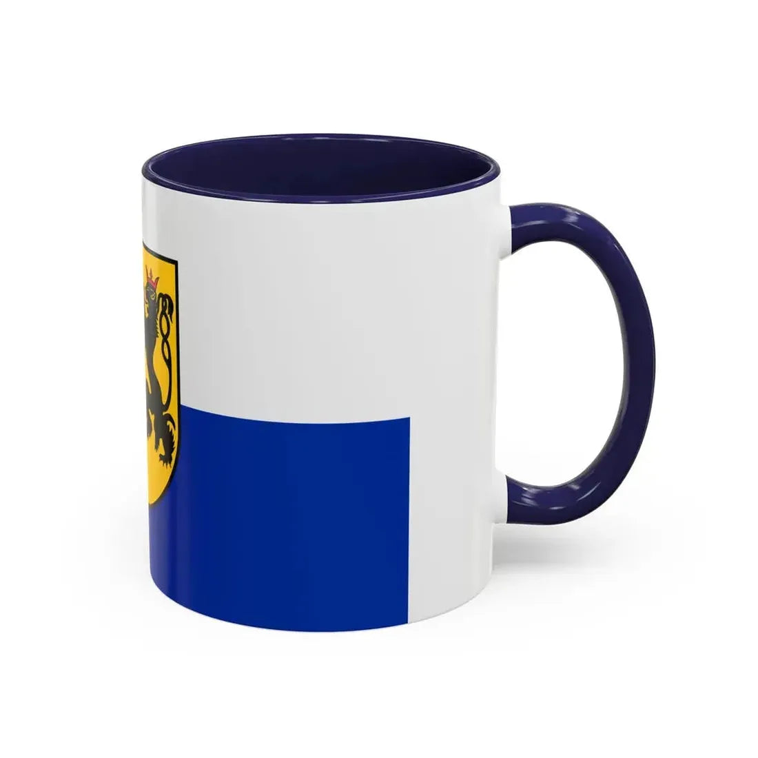 Flag of Rhein Neckar Kreis Germany - Accent Coffee Mug - Go Mug Yourself