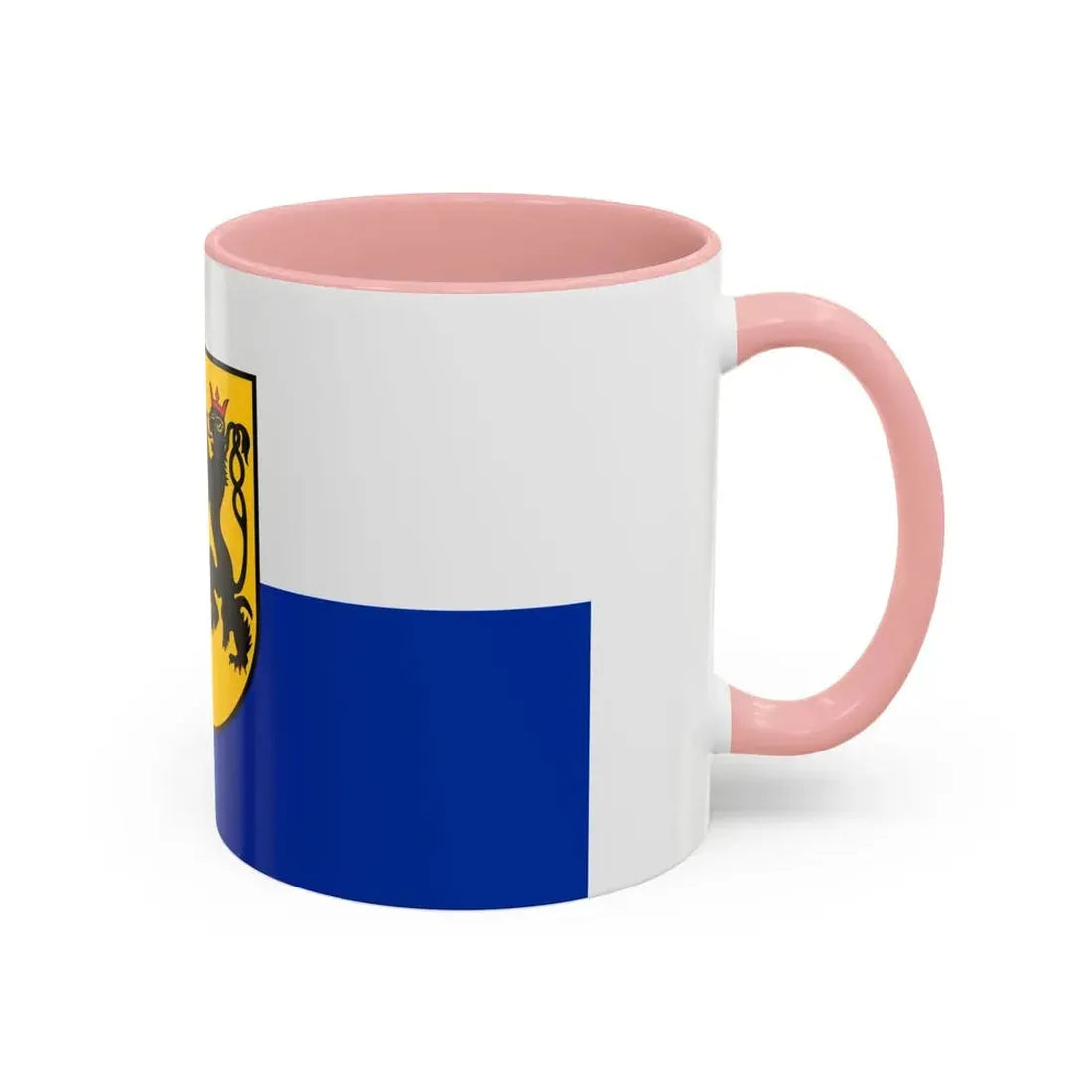 Flag of Rhein Neckar Kreis Germany - Accent Coffee Mug - Go Mug Yourself