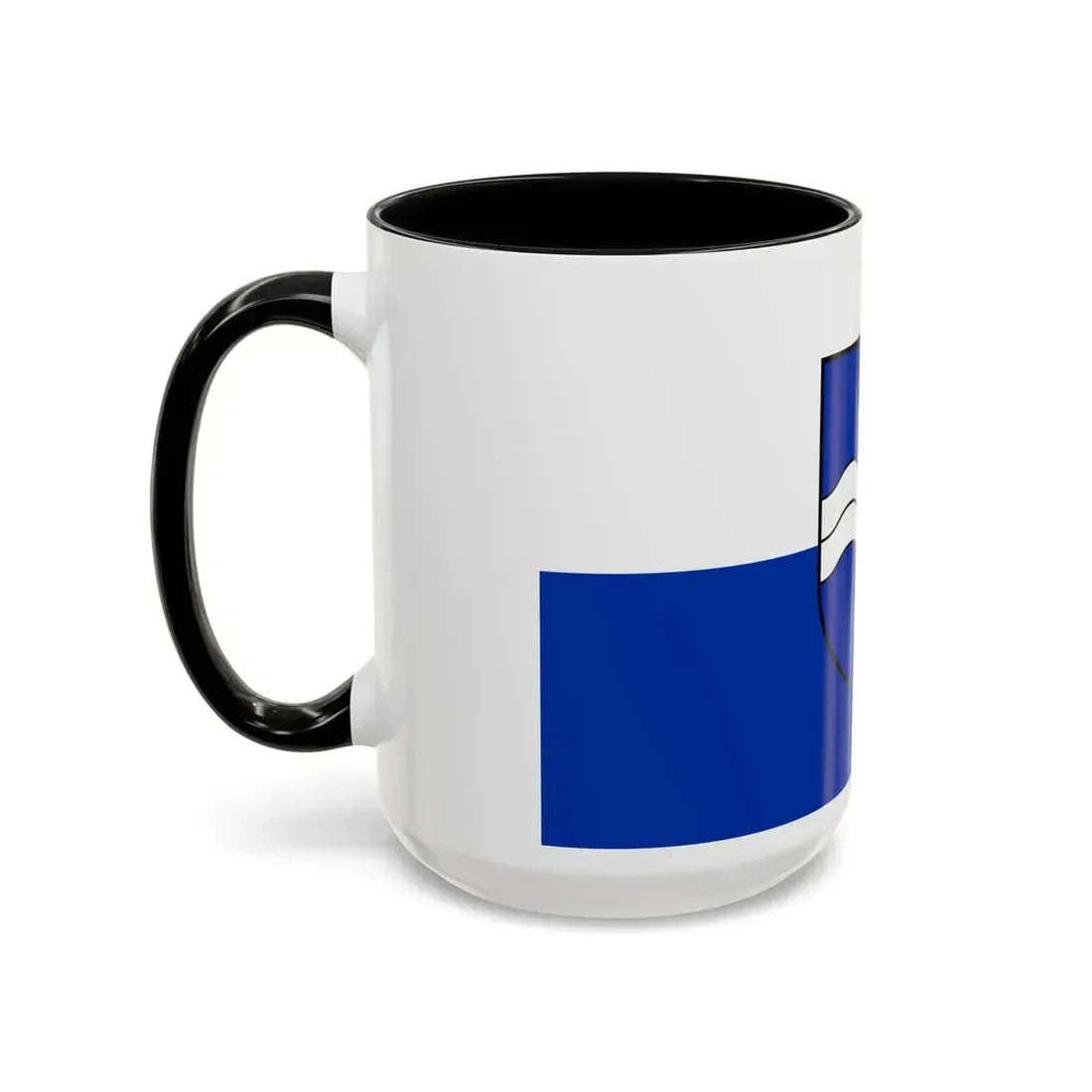 Flag of Rhein Neckar Kreis Germany - Accent Coffee Mug - Go Mug Yourself