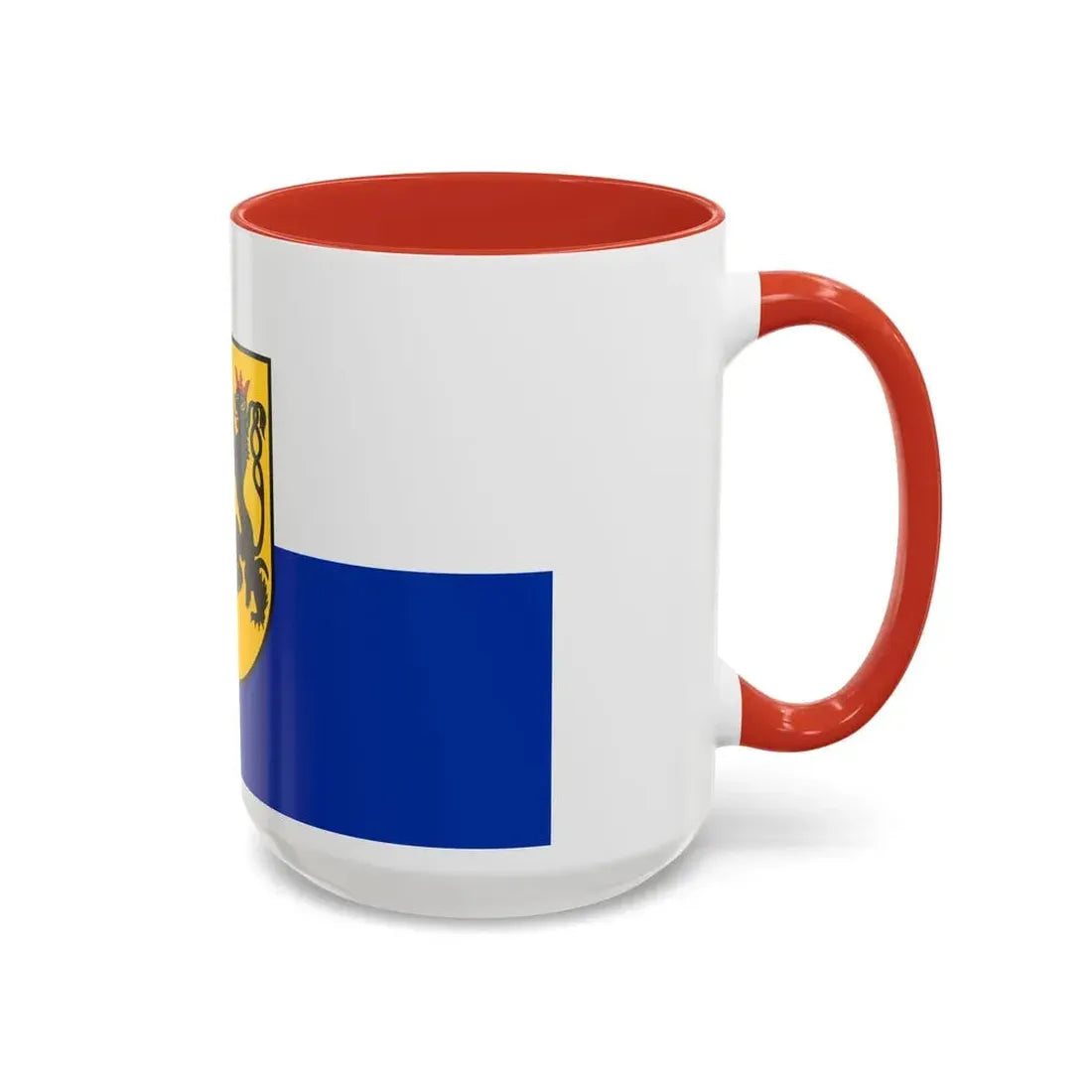 Flag of Rhein Neckar Kreis Germany - Accent Coffee Mug - Go Mug Yourself
