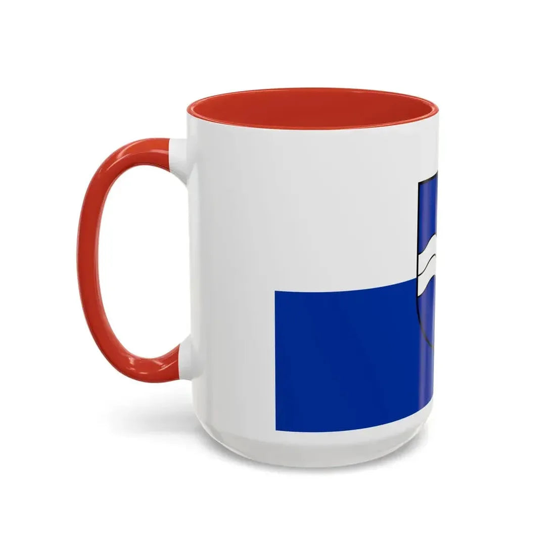 Flag of Rhein Neckar Kreis Germany - Accent Coffee Mug - Go Mug Yourself