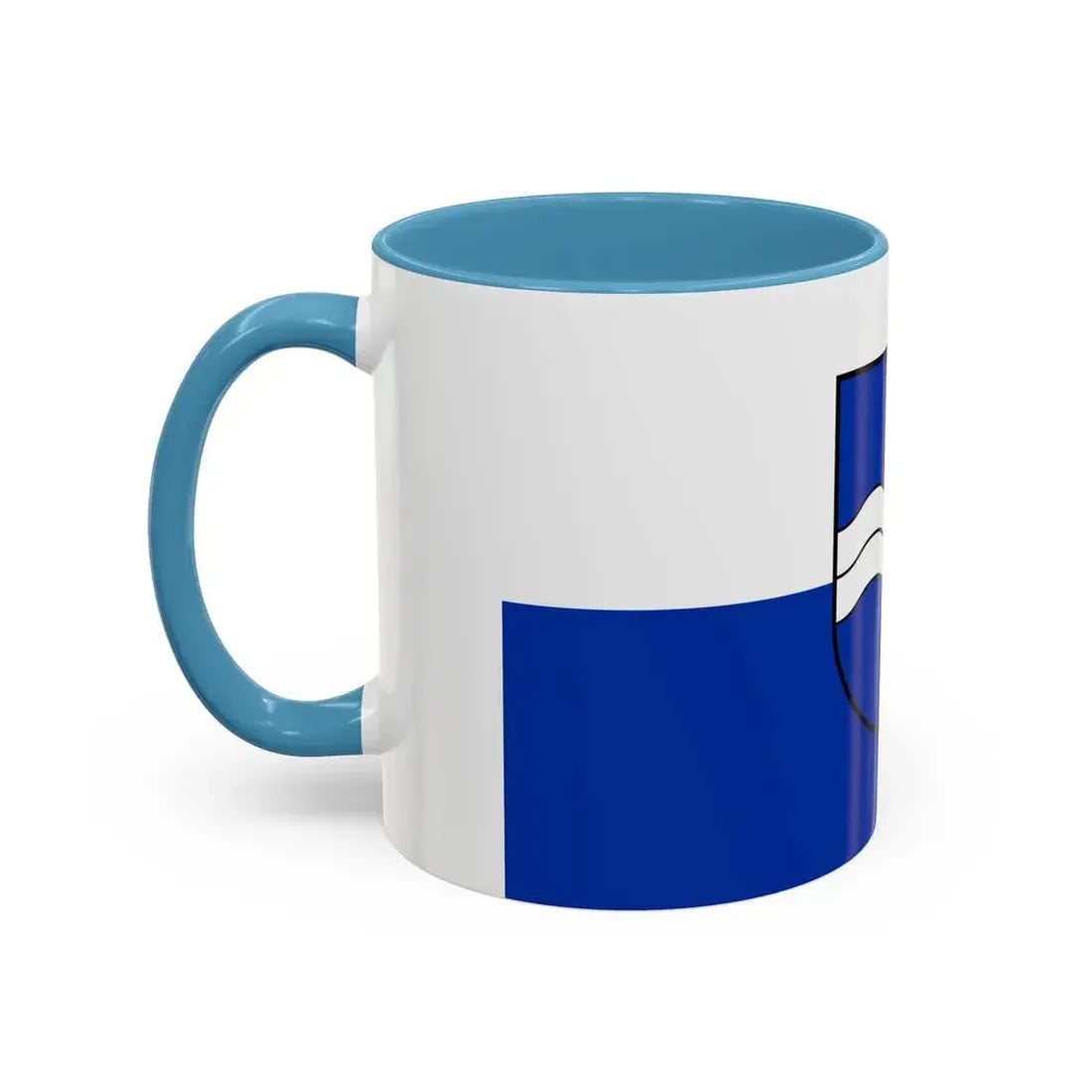 Flag of Rhein Neckar Kreis Germany - Accent Coffee Mug - Go Mug Yourself
