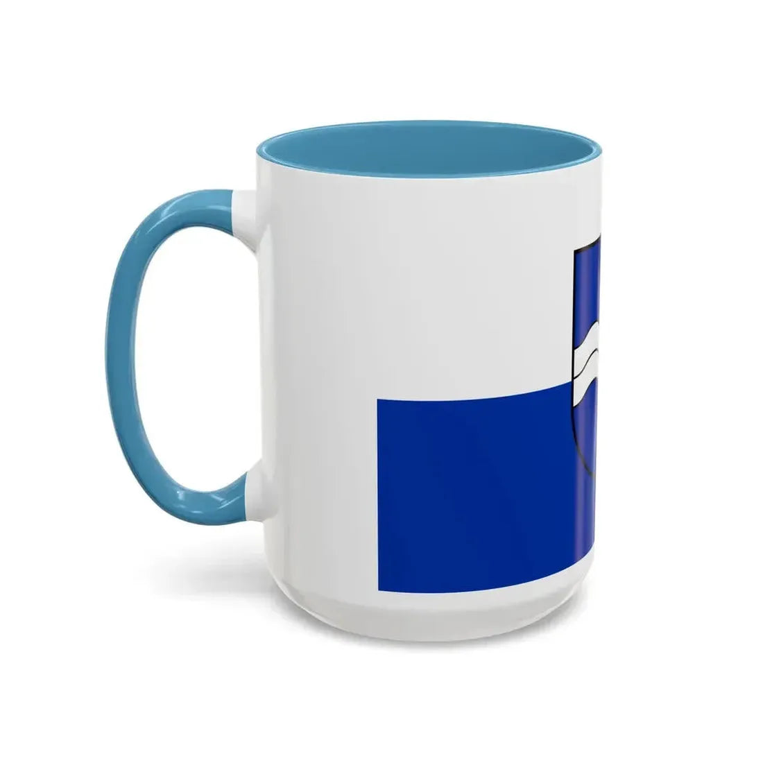 Flag of Rhein Neckar Kreis Germany - Accent Coffee Mug - Go Mug Yourself