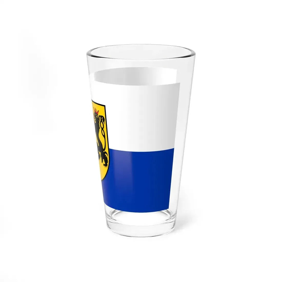 Flag of Rhein Neckar Kreis Germany - Pint Glass 16oz - Go Mug Yourself