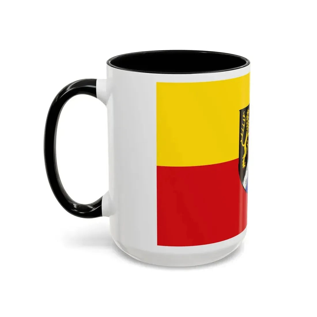 Flag of Rhein Pfalz Kreis Germany - Accent Coffee Mug - Go Mug Yourself