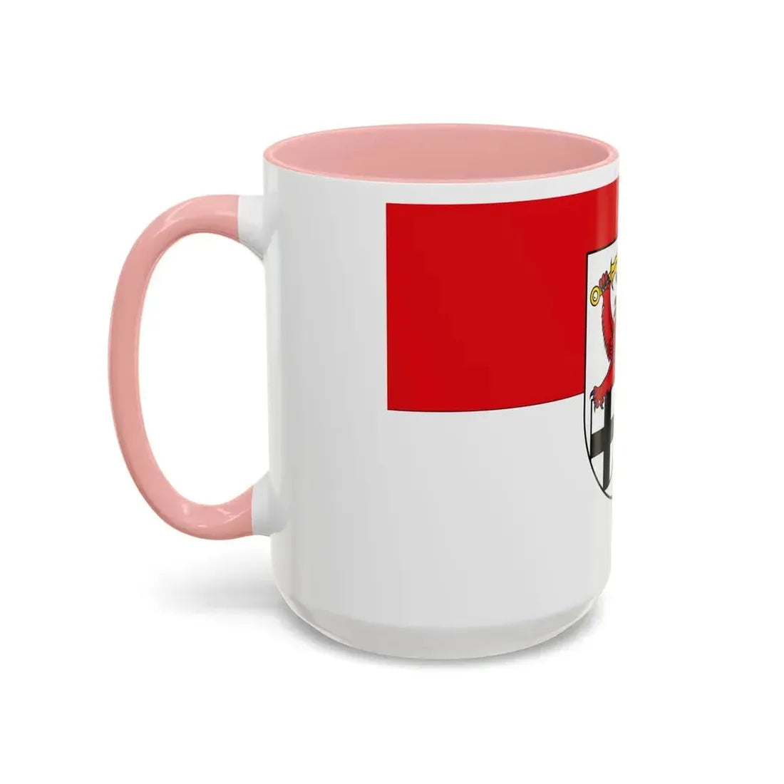 Flag of Rhein Sieg Kreis Germany - Accent Coffee Mug - Go Mug Yourself