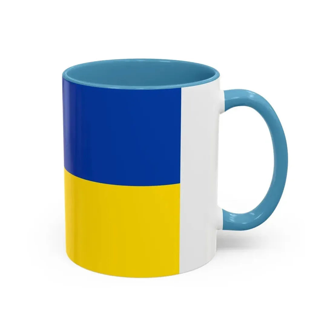 Flag of Rheingau Taunus Kreis Germany - Accent Coffee Mug - Go Mug Yourself