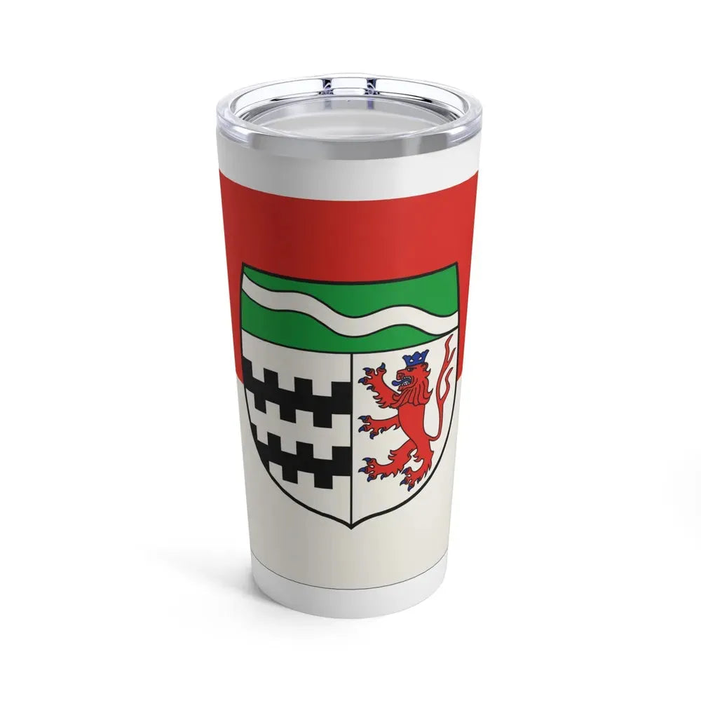 Flag of Rheinisch Bergischer Germany - Tumbler 20oz 20oz - Go Mug Yourself