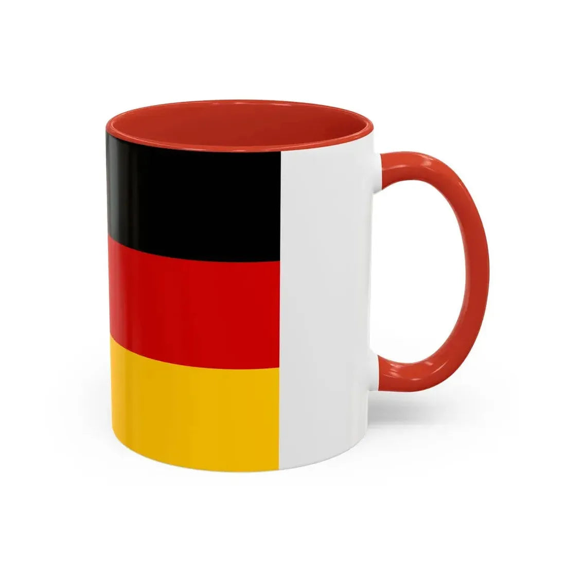 Flag of Rhineland Palatinate Germany - Accent Coffee Mug - Go Mug Yourself