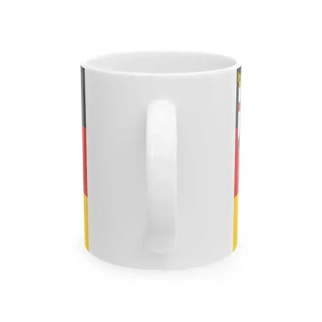 Flag of Rhineland-Palatinate (Germany) White Coffee Mug - Go Mug Yourself