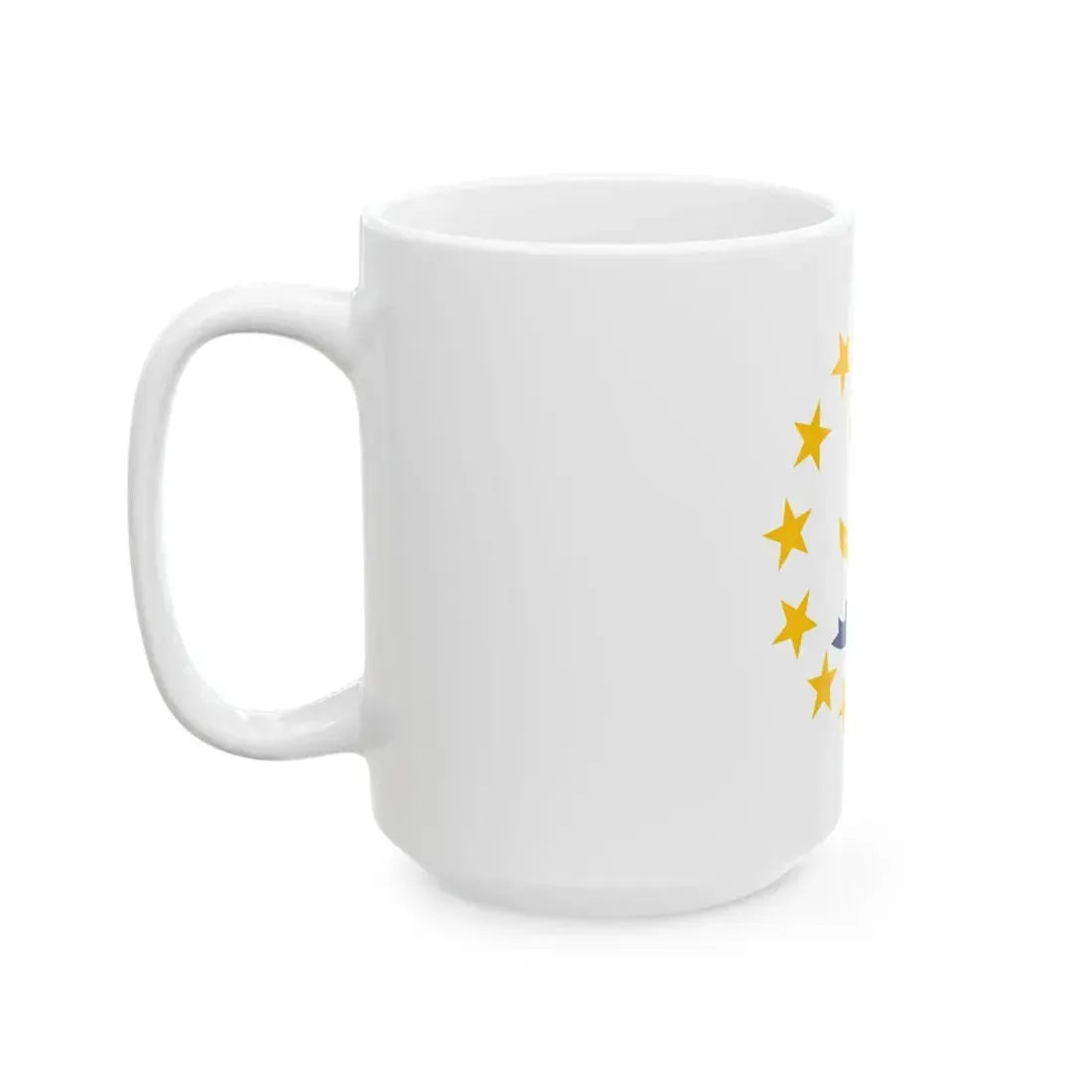 Flag of Rhode Island (United States) White Coffee Mug - Go Mug Yourself