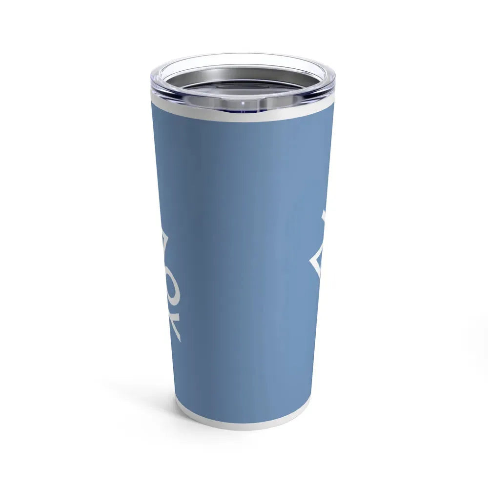 Flag of Rhodes Island Greece - Tumbler 20oz - Go Mug Yourself
