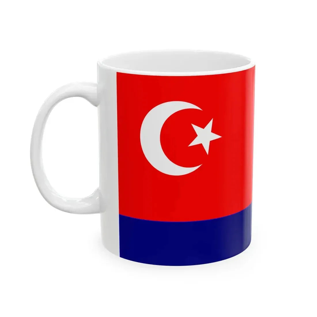 Flag of Riau Independists (Indonesia) White Coffee Mug - Go Mug Yourself