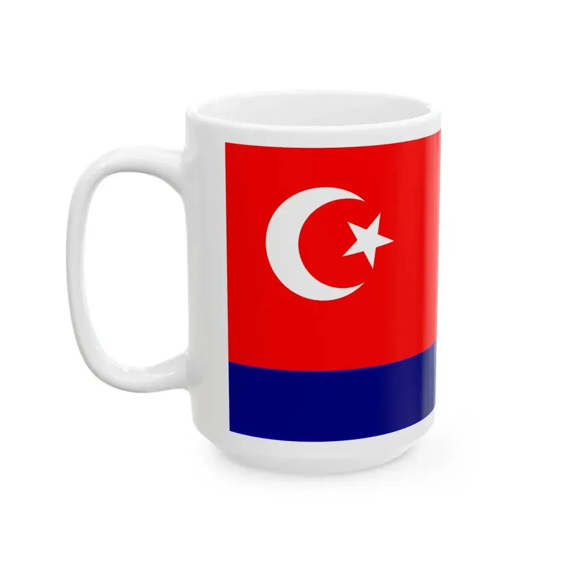 Flag of Riau Independists (Indonesia) White Coffee Mug - Go Mug Yourself