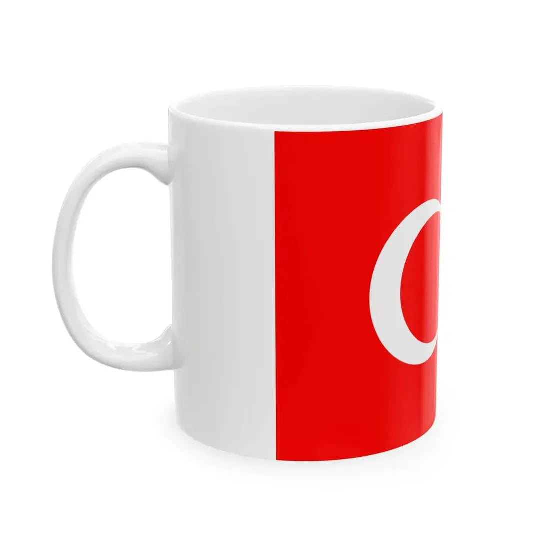 Flag of Riau-Lingga Sultanate (Indonesia) White Coffee Mug - Go Mug Yourself