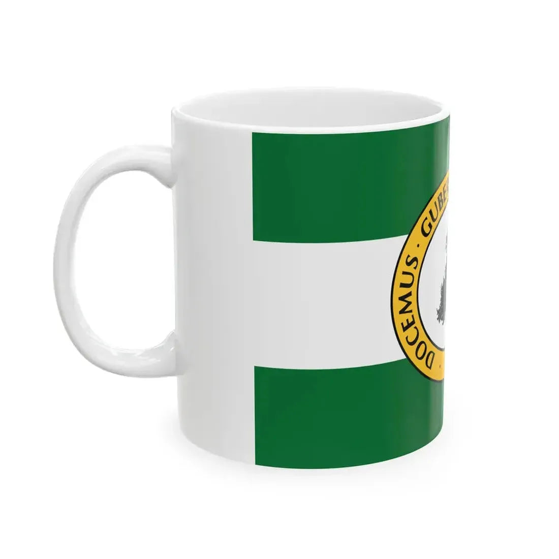 Flag of Richland County South Carolina (United States) White Coffee Mug - Go Mug Yourself