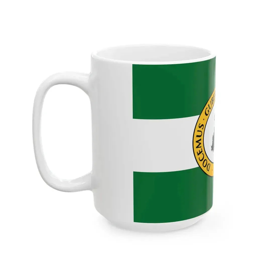 Flag of Richland County South Carolina (United States) White Coffee Mug - Go Mug Yourself