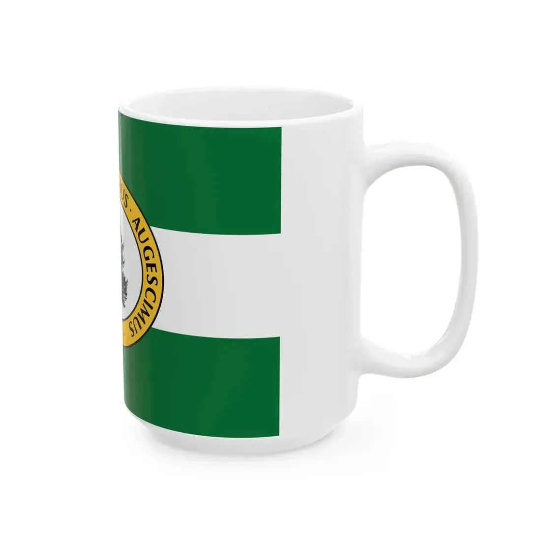 Flag of Richland County South Carolina (United States) White Coffee Mug - Go Mug Yourself