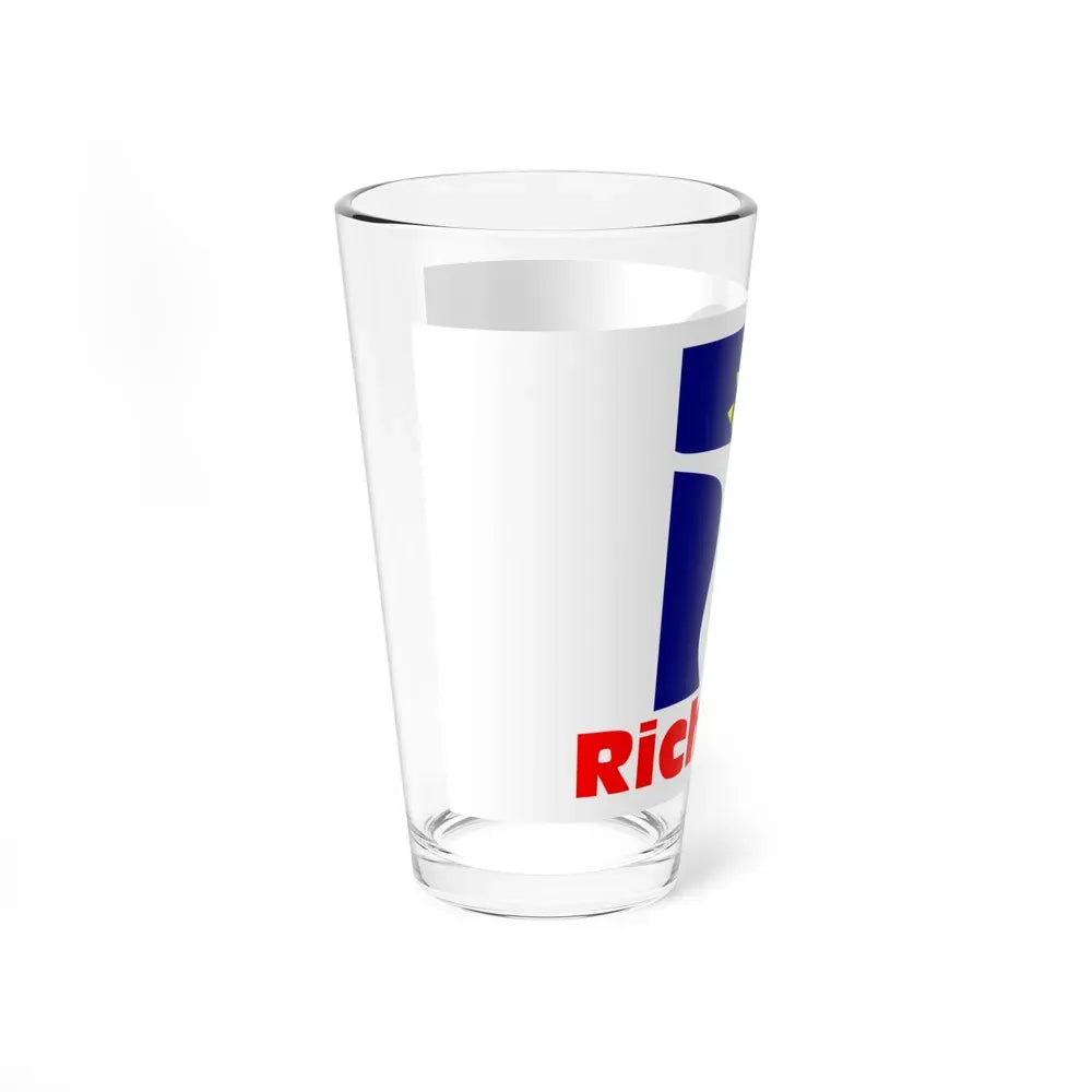Flag of Richland, Washington - Pint Glass 16oz - Go Mug Yourself