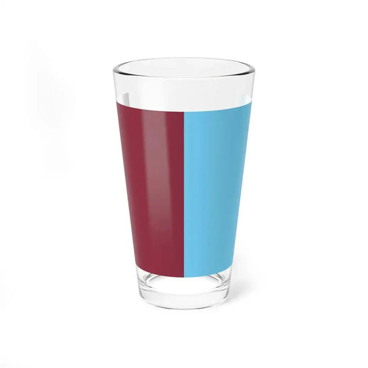 Flag of Rieti (Italy) Pint Glass 16oz 16oz - Go Mug Yourself