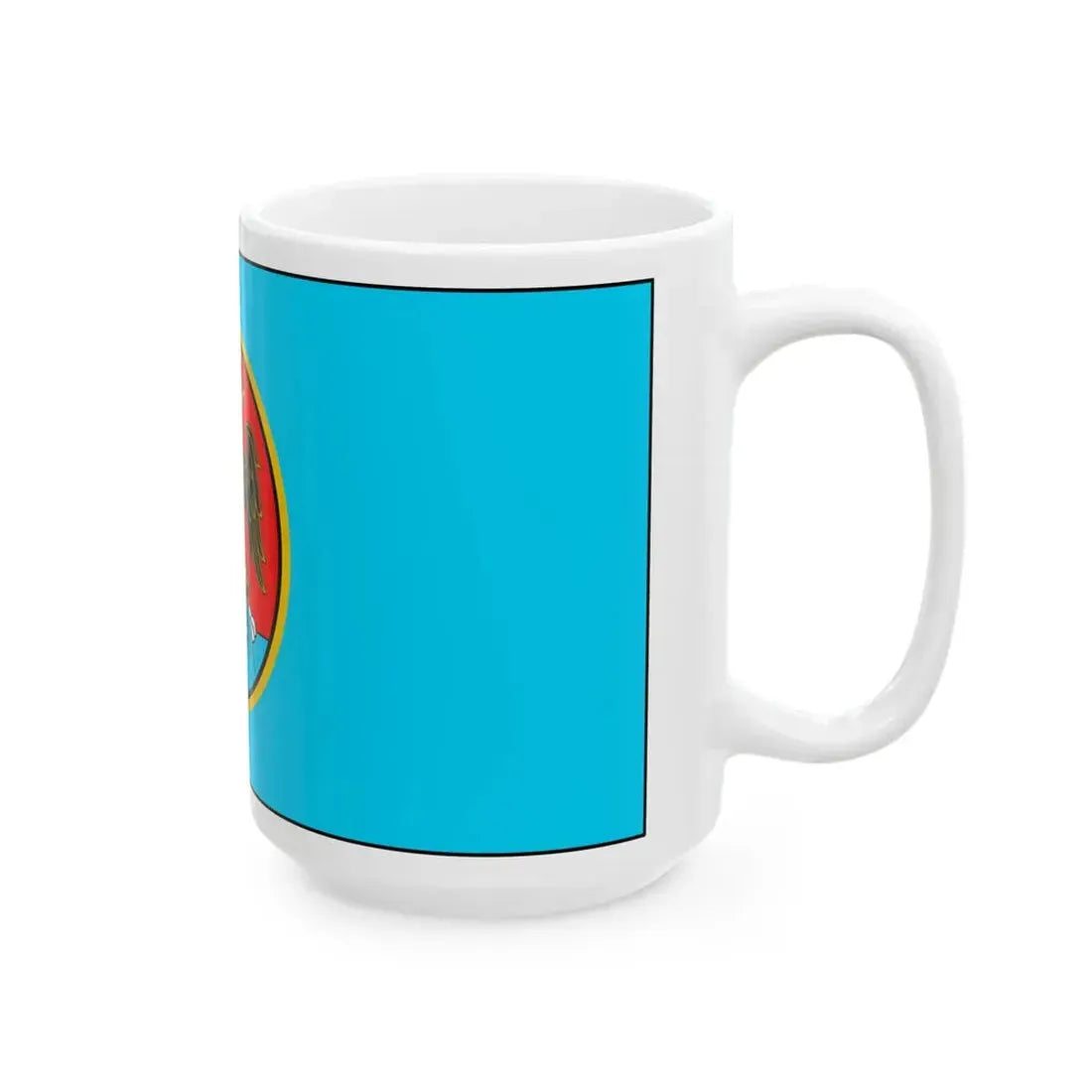 Flag of Rijeka (Croatia) White Coffee Mug - Go Mug Yourself