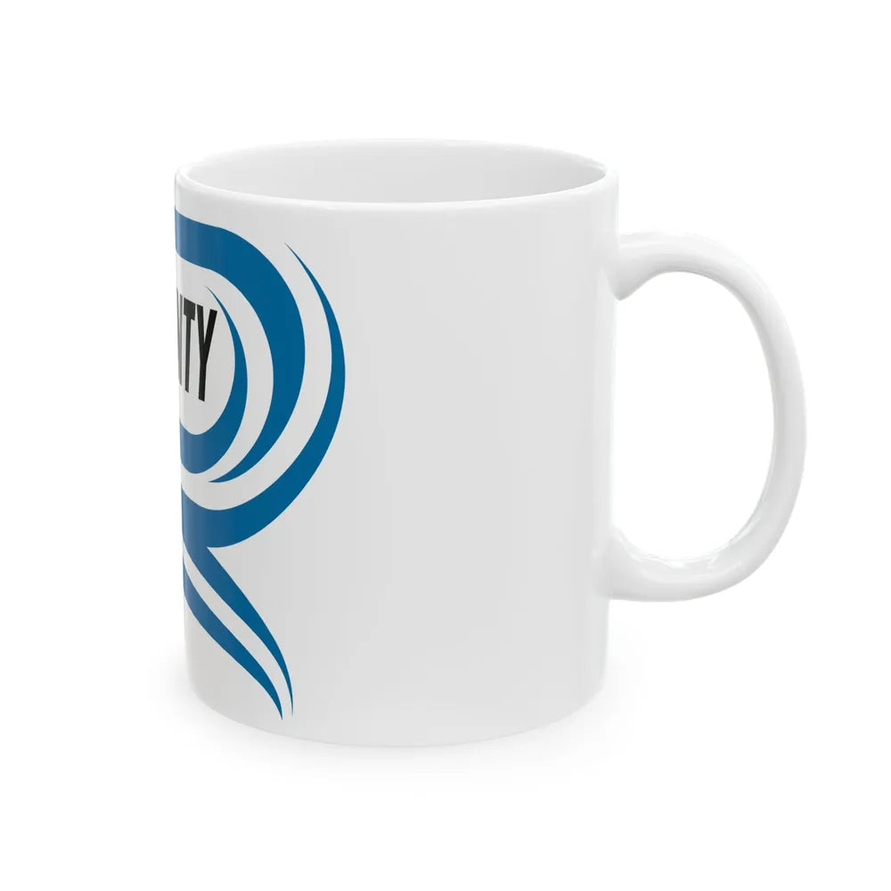 Flag of Riley County Kansas (United States) White Coffee Mug - Go Mug Yourself
