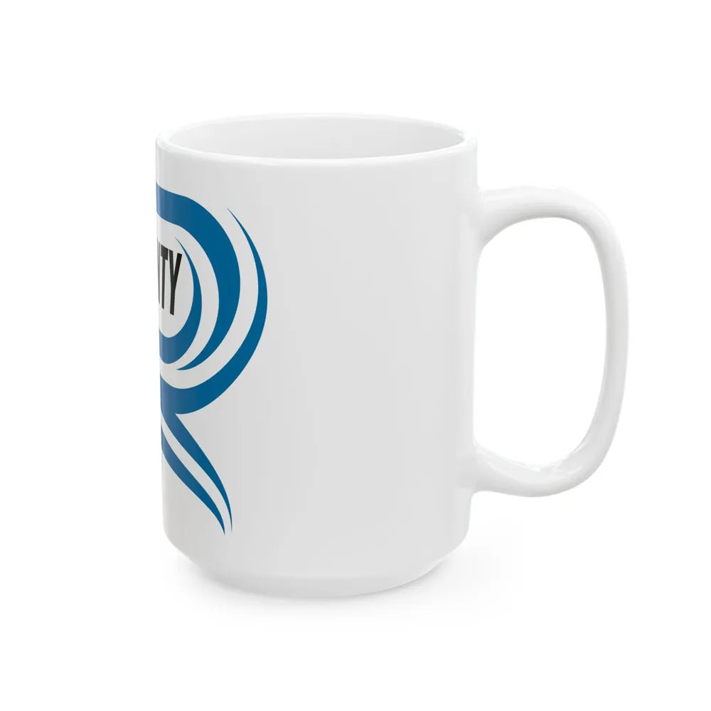 Flag of Riley County Kansas (United States) White Coffee Mug - Go Mug Yourself