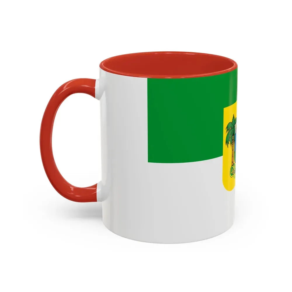 Flag of Rio Grande do Norte Brazil - Accent Coffee Mug - Go Mug Yourself