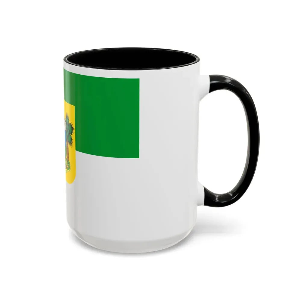 Flag of Rio Grande do Norte Brazil - Accent Coffee Mug - Go Mug Yourself