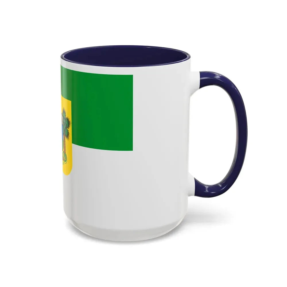 Flag of Rio Grande do Norte Brazil - Accent Coffee Mug - Go Mug Yourself