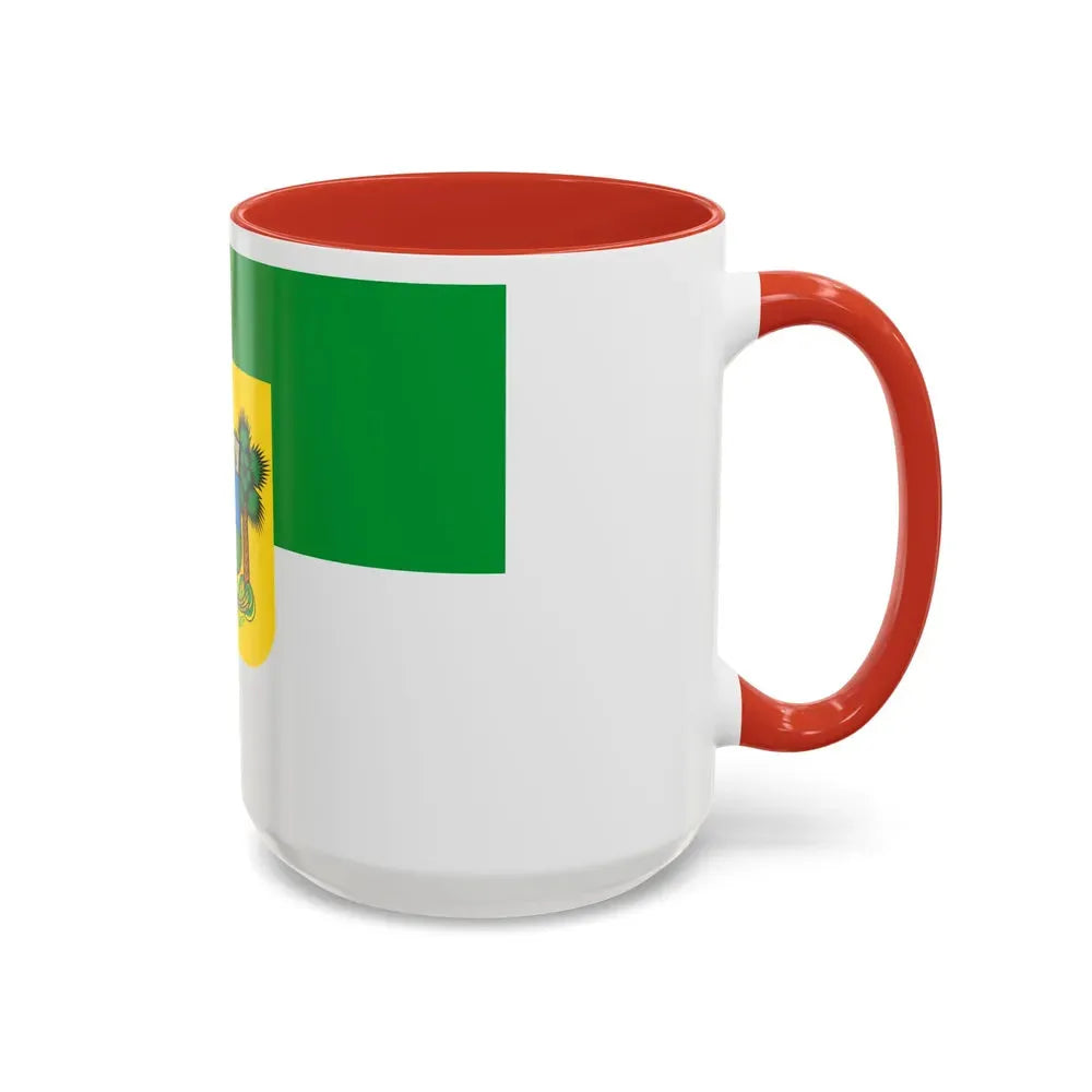 Flag of Rio Grande do Norte Brazil - Accent Coffee Mug - Go Mug Yourself