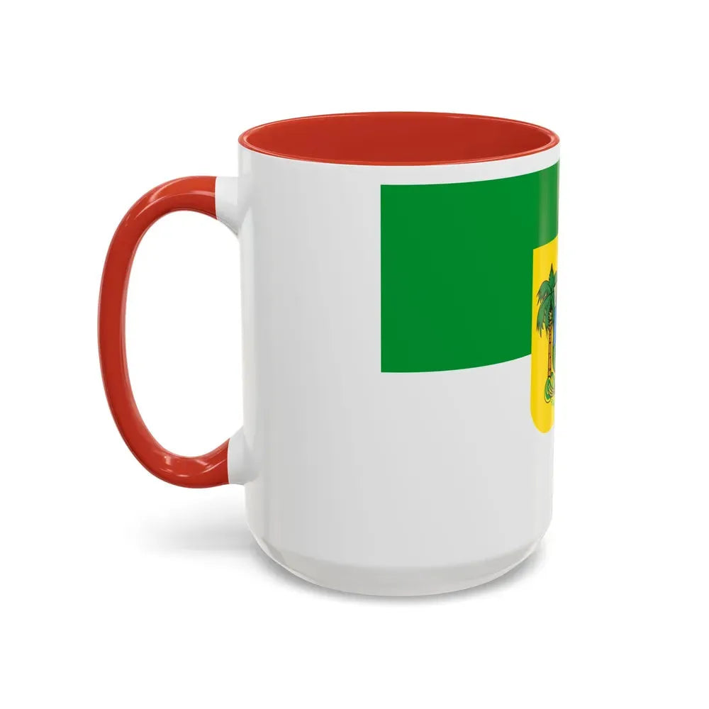 Flag of Rio Grande do Norte Brazil - Accent Coffee Mug - Go Mug Yourself