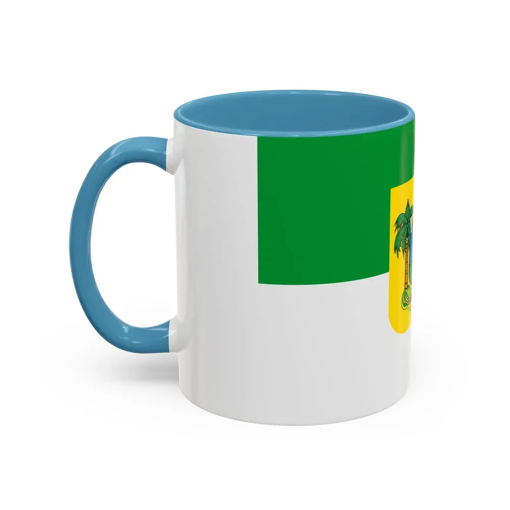 Flag of Rio Grande do Norte Brazil - Accent Coffee Mug - Go Mug Yourself