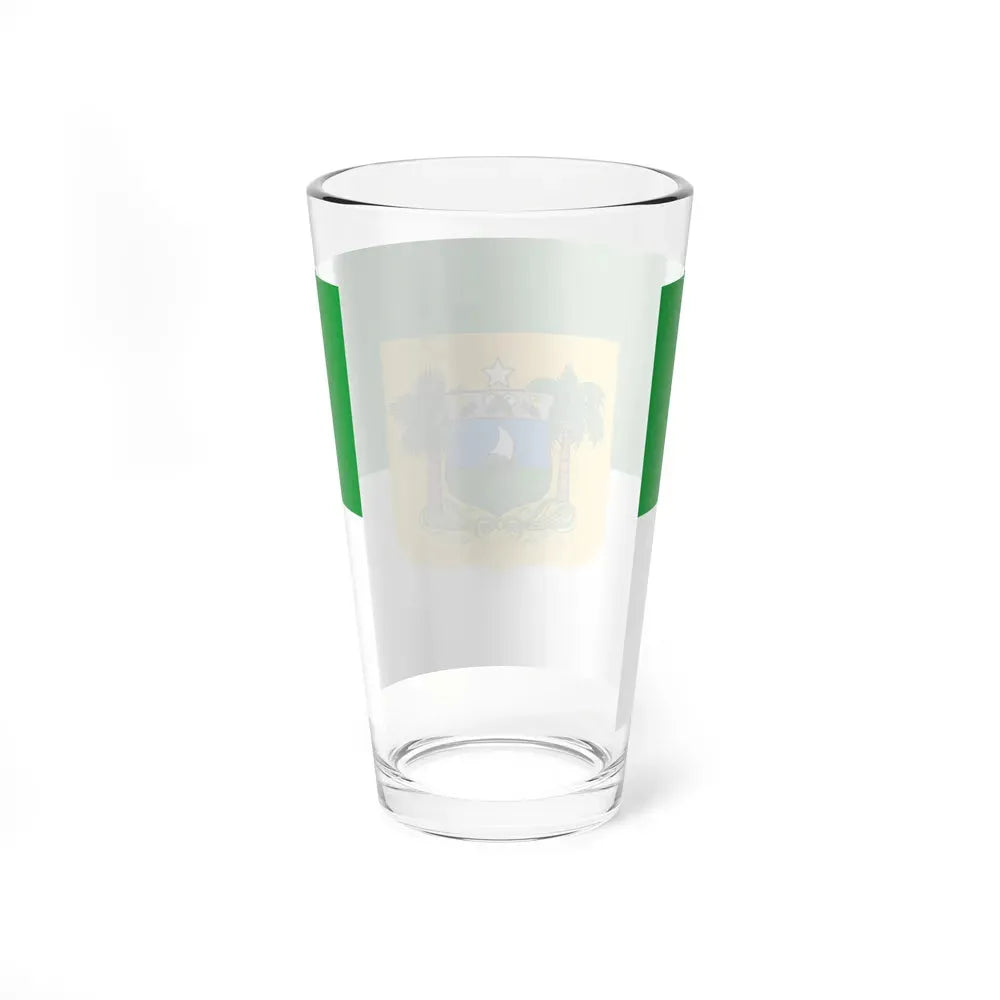 Flag of Rio Grande do Norte Brazil - Pint Glass 16oz - Go Mug Yourself