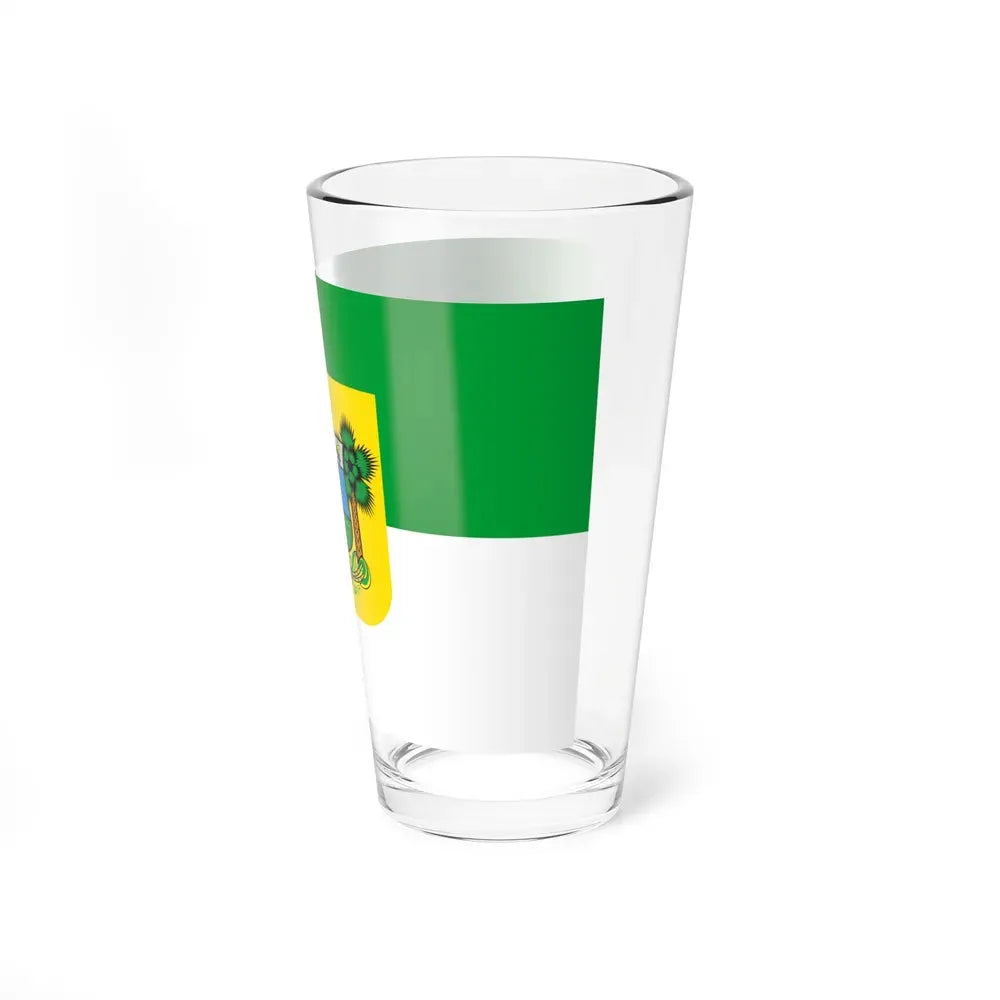 Flag of Rio Grande do Norte Brazil - Pint Glass 16oz - Go Mug Yourself