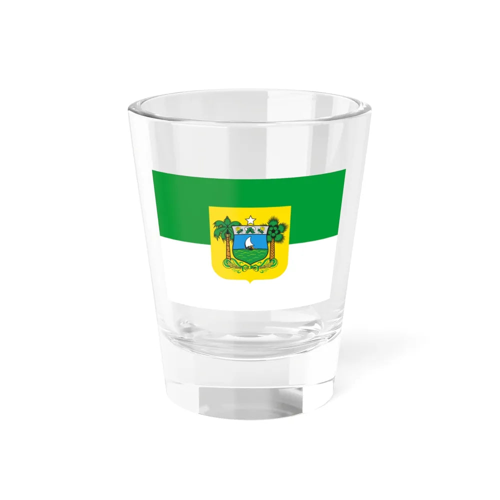 Flag of Rio Grande do Norte Brazil - Shot Glass 1.5oz 1.5oz - Go Mug Yourself