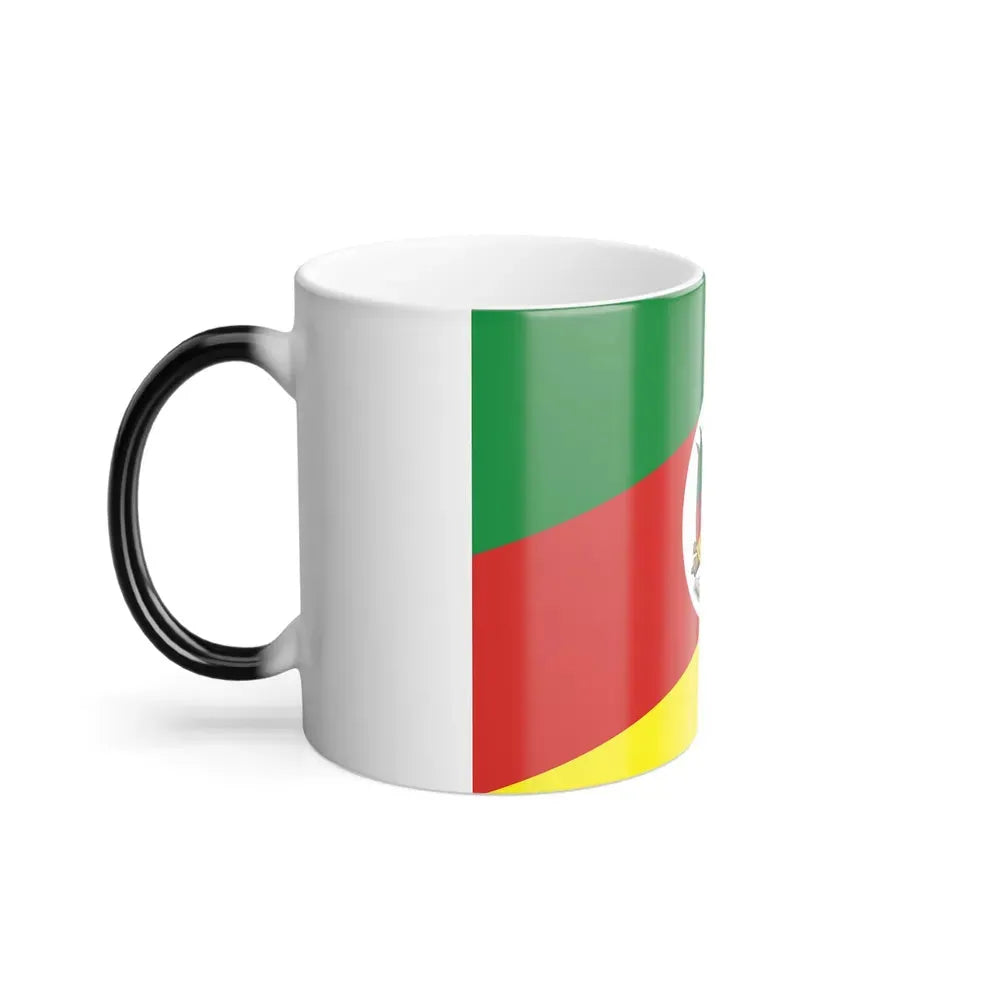 Flag of Rio Grande do Sul Brazil - Color Changing Coffee Mug - Go Mug Yourself