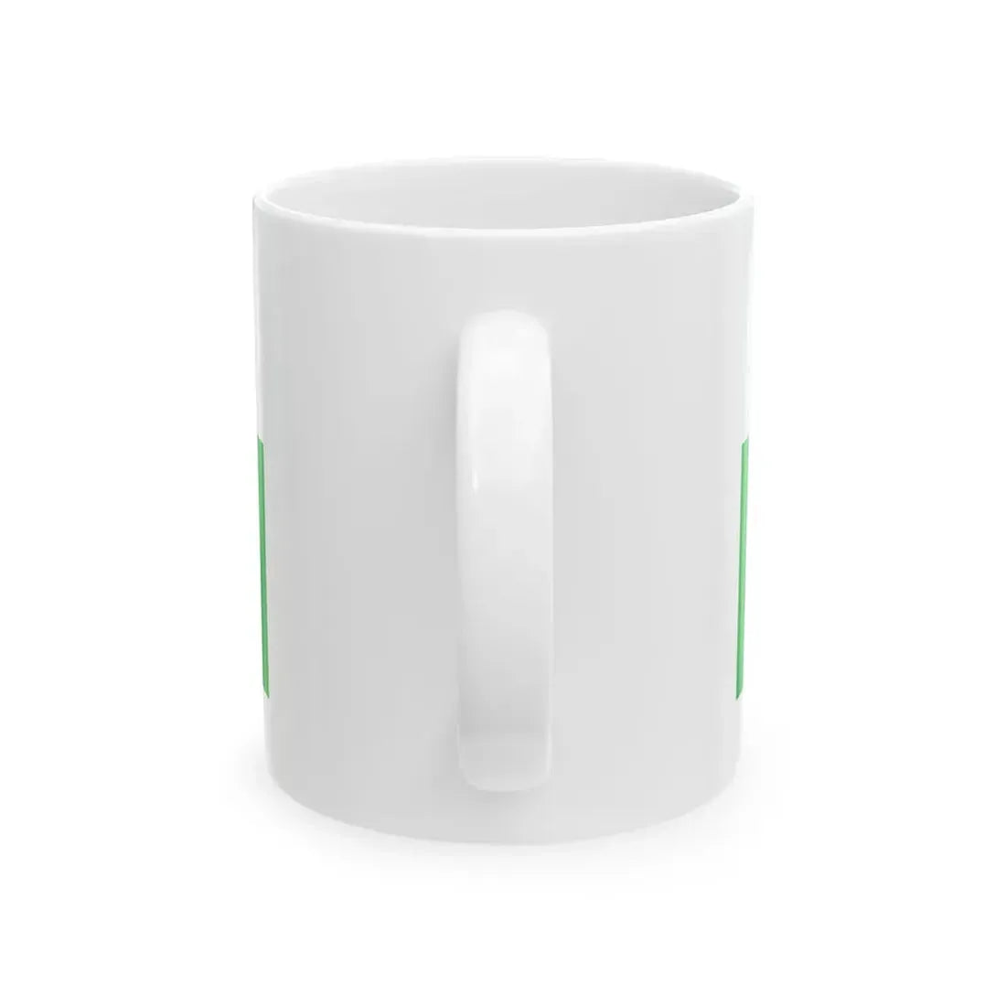 Flag of Rio Grande Ohio (United States) White Coffee Mug - Go Mug Yourself