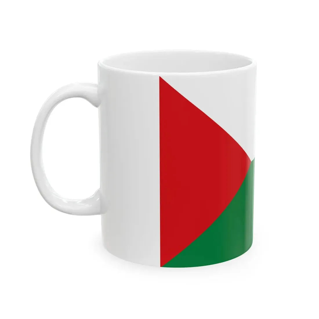 Flag of Rioverde (Ecuador) White Coffee Mug - Go Mug Yourself