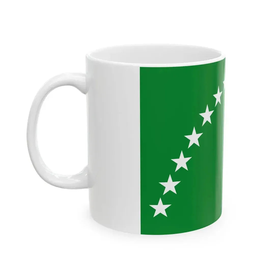 Flag of Risaralda (Colombia) White Coffee Mug - Go Mug Yourself