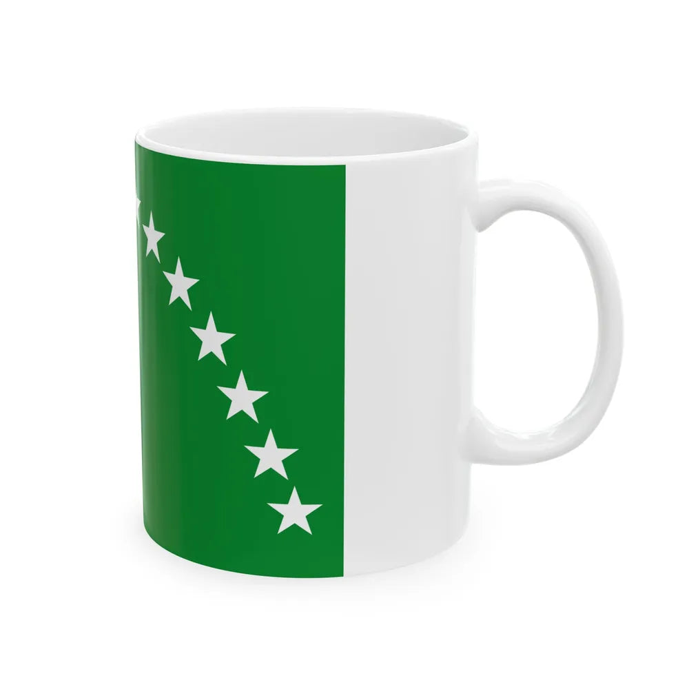 Flag of Risaralda (Colombia) White Coffee Mug - Go Mug Yourself