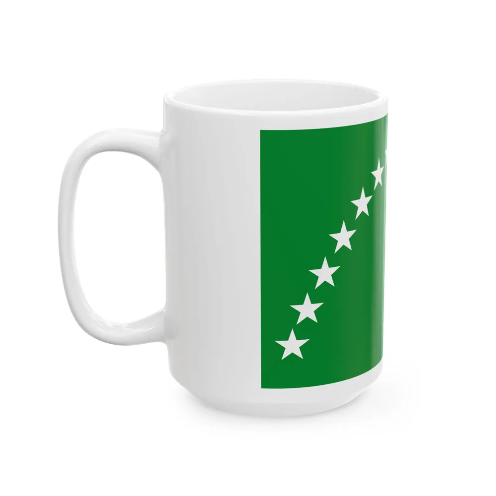 Flag of Risaralda (Colombia) White Coffee Mug - Go Mug Yourself