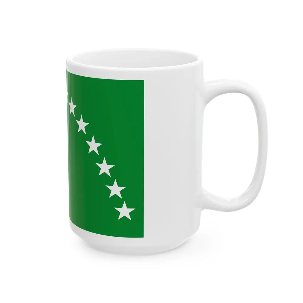 Flag of Risaralda (Colombia) White Coffee Mug - Go Mug Yourself